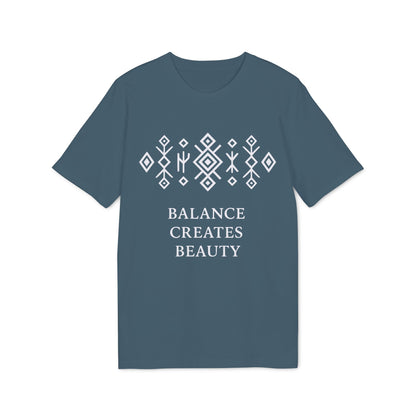 Balance Creates Beauty Organic Cotton T-Shirt Eco Mystic Origin