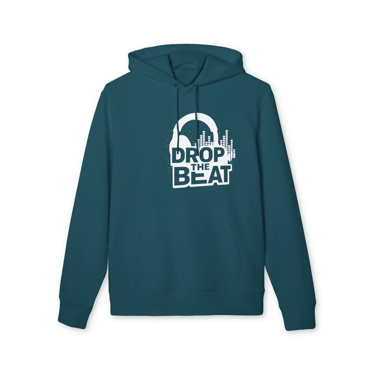 Drop the Beat Hoodie 100% Organic Cotton HipHop Style