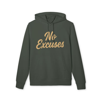 No Excuses Hoodie for Athletes 100% Organic Cotton