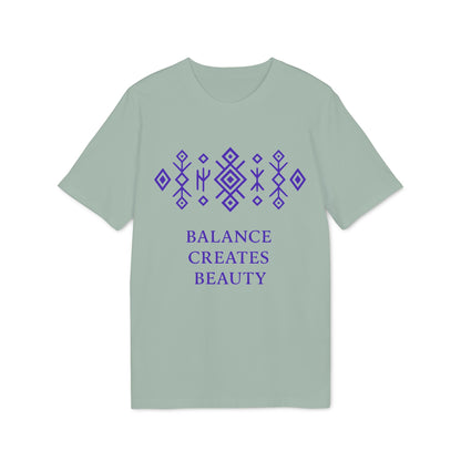 Balance Creates Beauty Organic Cotton T-Shirt Eco Mystic Origin