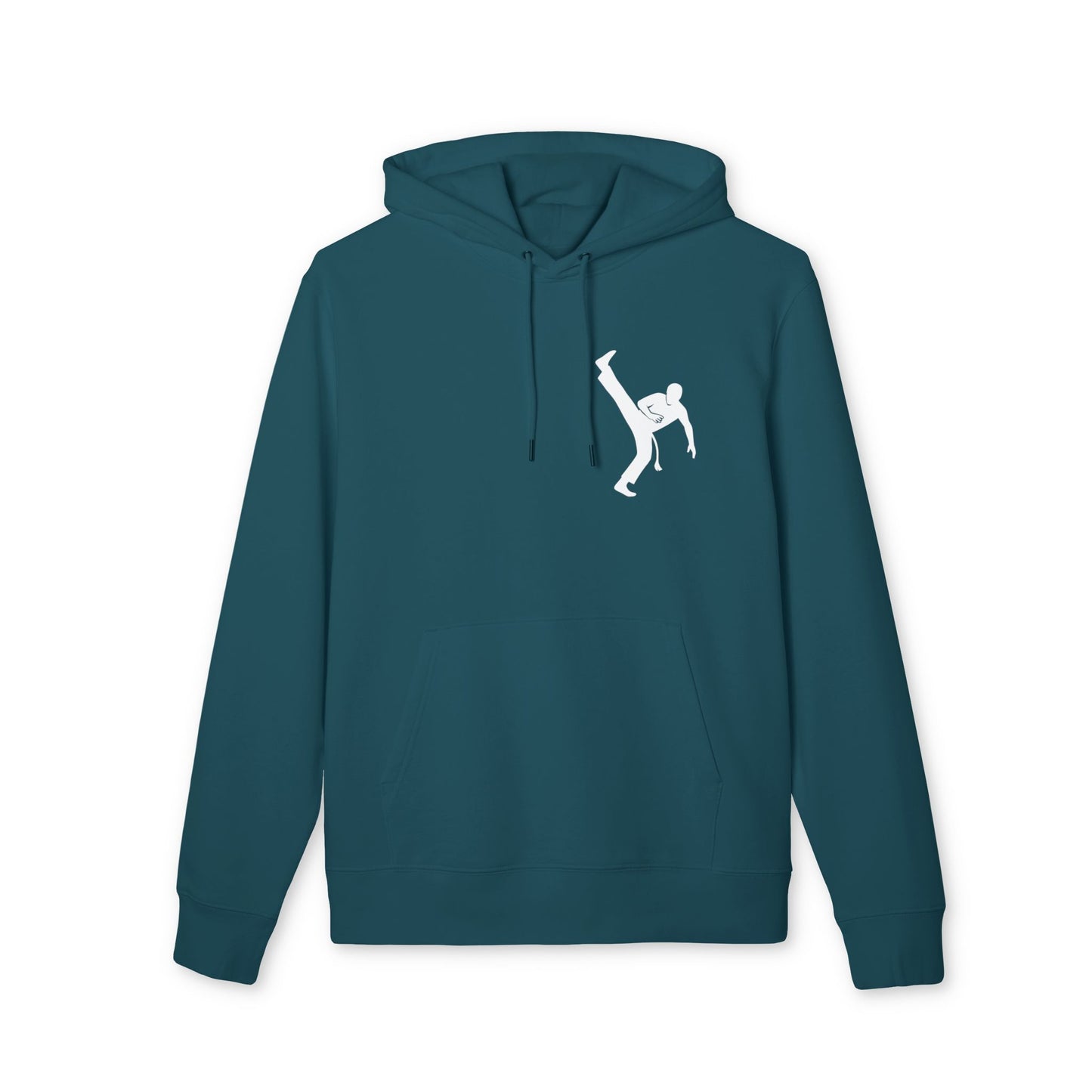 Capoeria Kick Hoodie 100% Organic Cotton
