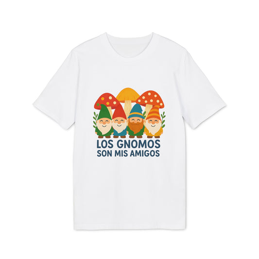 Los Gnomos son Mis Amigos Camiseta Orgánica