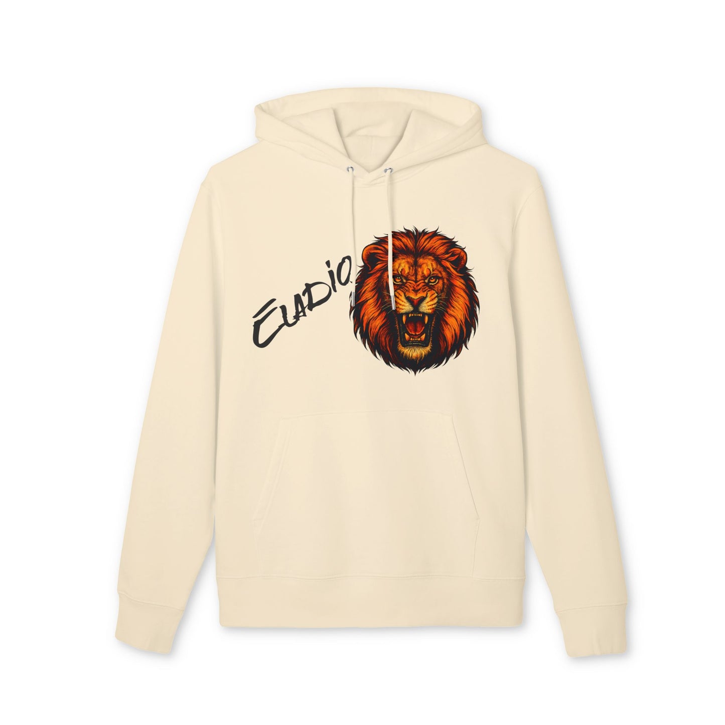 Lion Hoodie Personalized 100% Organic Cotton Marcial Arts Hoodie
