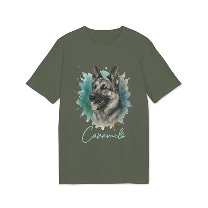 German Sheppard T-shirt Organic Cotton Personalized
