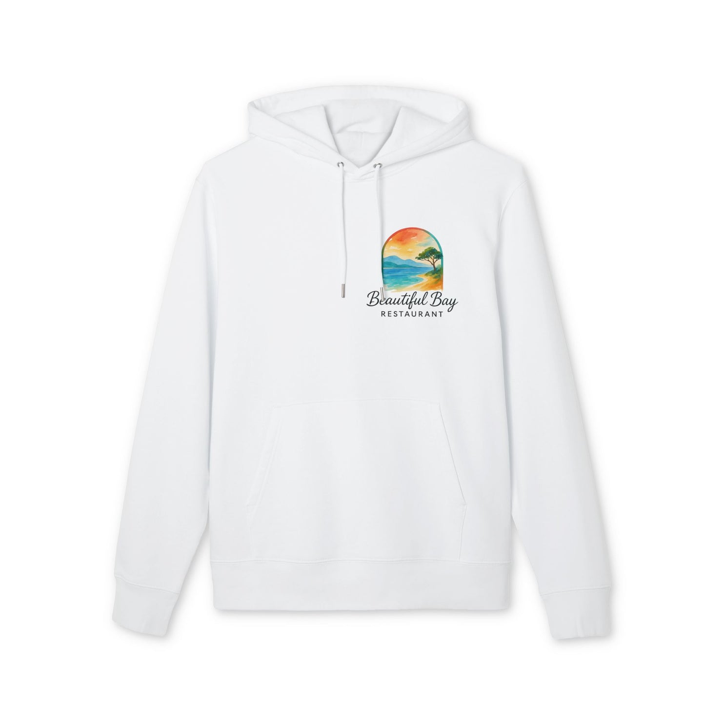 Your Own Logo Hoodie Print Front Businesses and Organisations 100% Organic Cotton