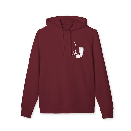 Capoeira Music Hoodie 100% Organic Cotton