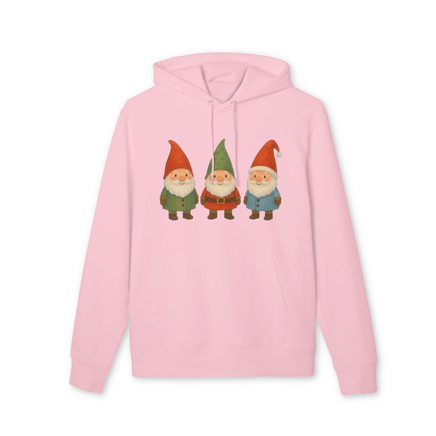 Three Little Gnomes Hoodie 100% Organic Cotton Christmas