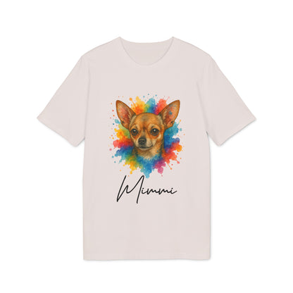 Chihuahua Lover 100% Organic Cotton T-Shirt Personalized Dog tee