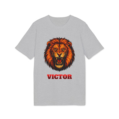Personalized Lion Attack T-shirt Marcial Arts Design 100% Organic Cotton