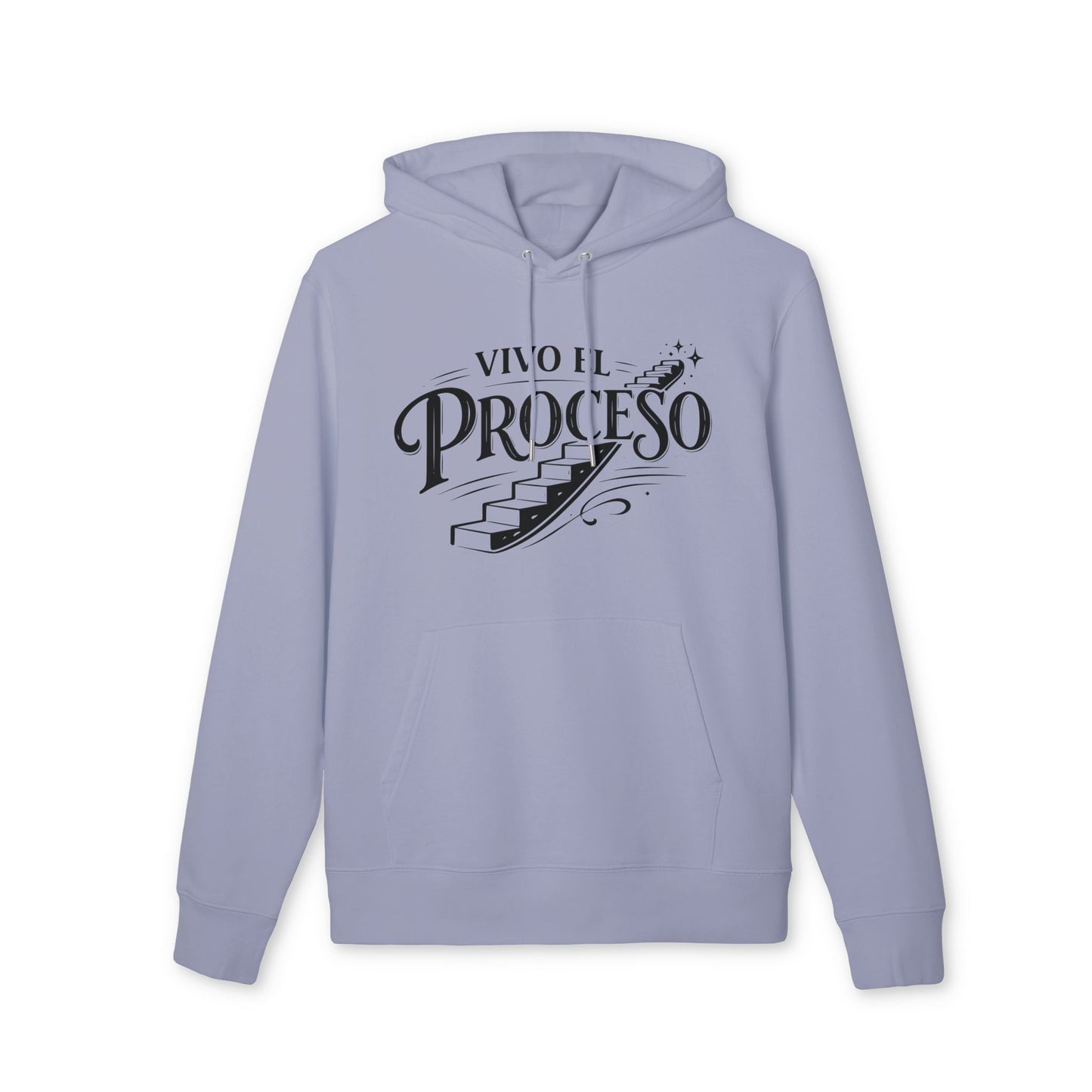 Vivo el Proceso Sudadera 100% Algodon Organica