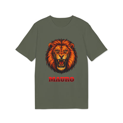 Personalized Lion Attack T-shirt Marcial Arts Design 100% Organic Cotton