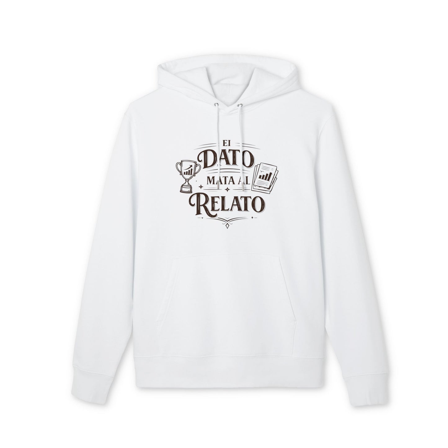 El Dato Mata Al Relato Sudadera 100% Algodon Organica