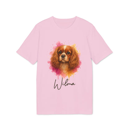 Cavalier King Charles Spaniel 100% Organic Cotton T-Shirt Personalized Dog Tee