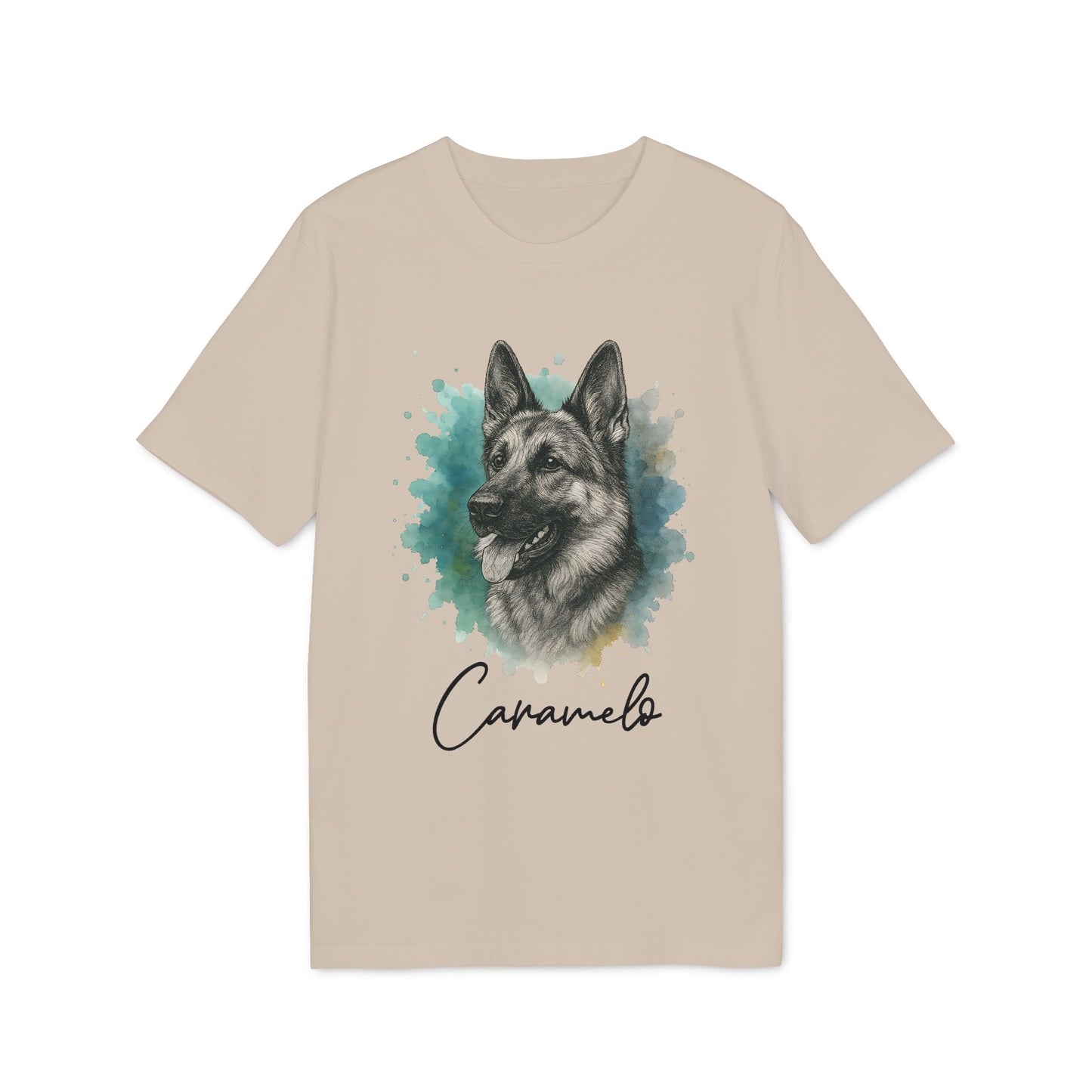 German Sheppard T-shirt Organic Cotton Personalized