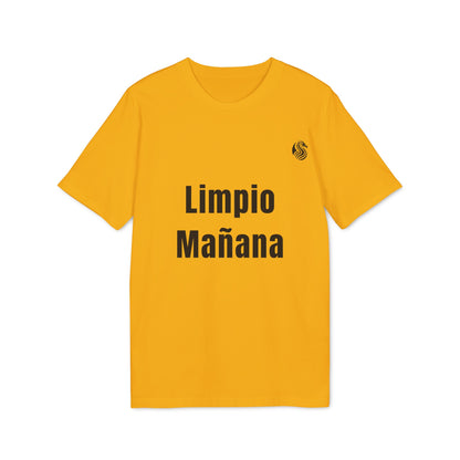 Camiseta orgánica adolescente Limpio mañana