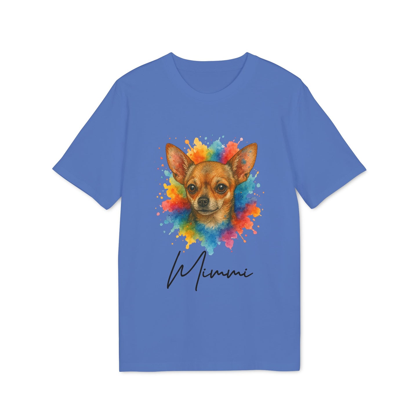 Chihuahua Lover 100% Organic Cotton T-Shirt Personalized Dog tee