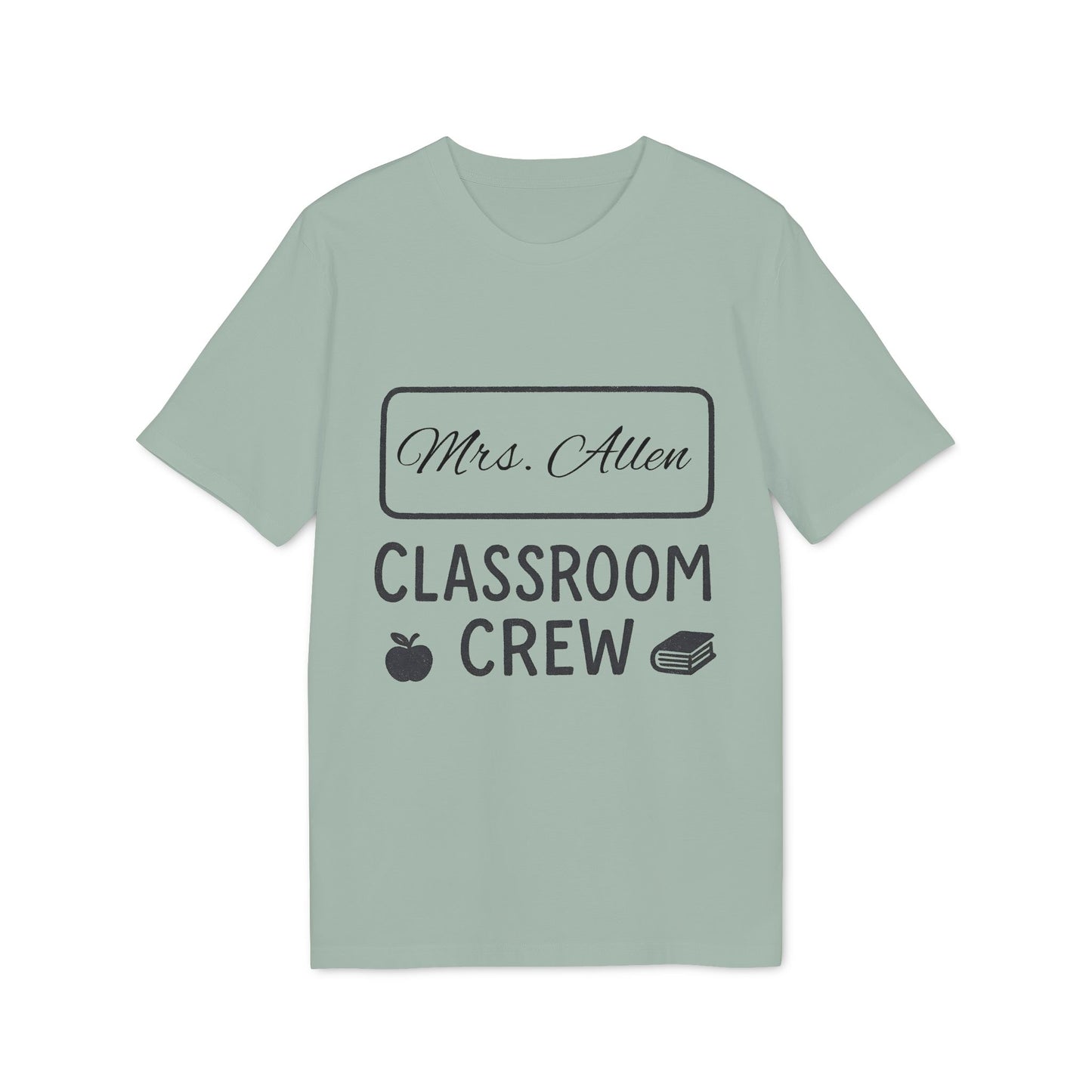 Teacher T-shirt 100% Organic Cotton T-Shirt Personalized Gift for Teacher