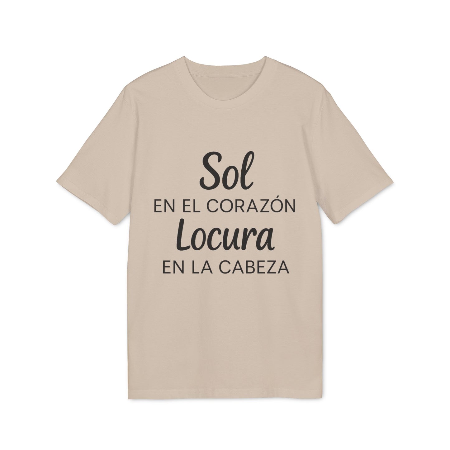 Sol y Locura Camiseta 100% Algodón Orgánico