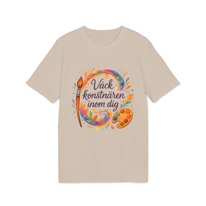 Väck konstnären inom dig ekologisk Waldorf T-shirt