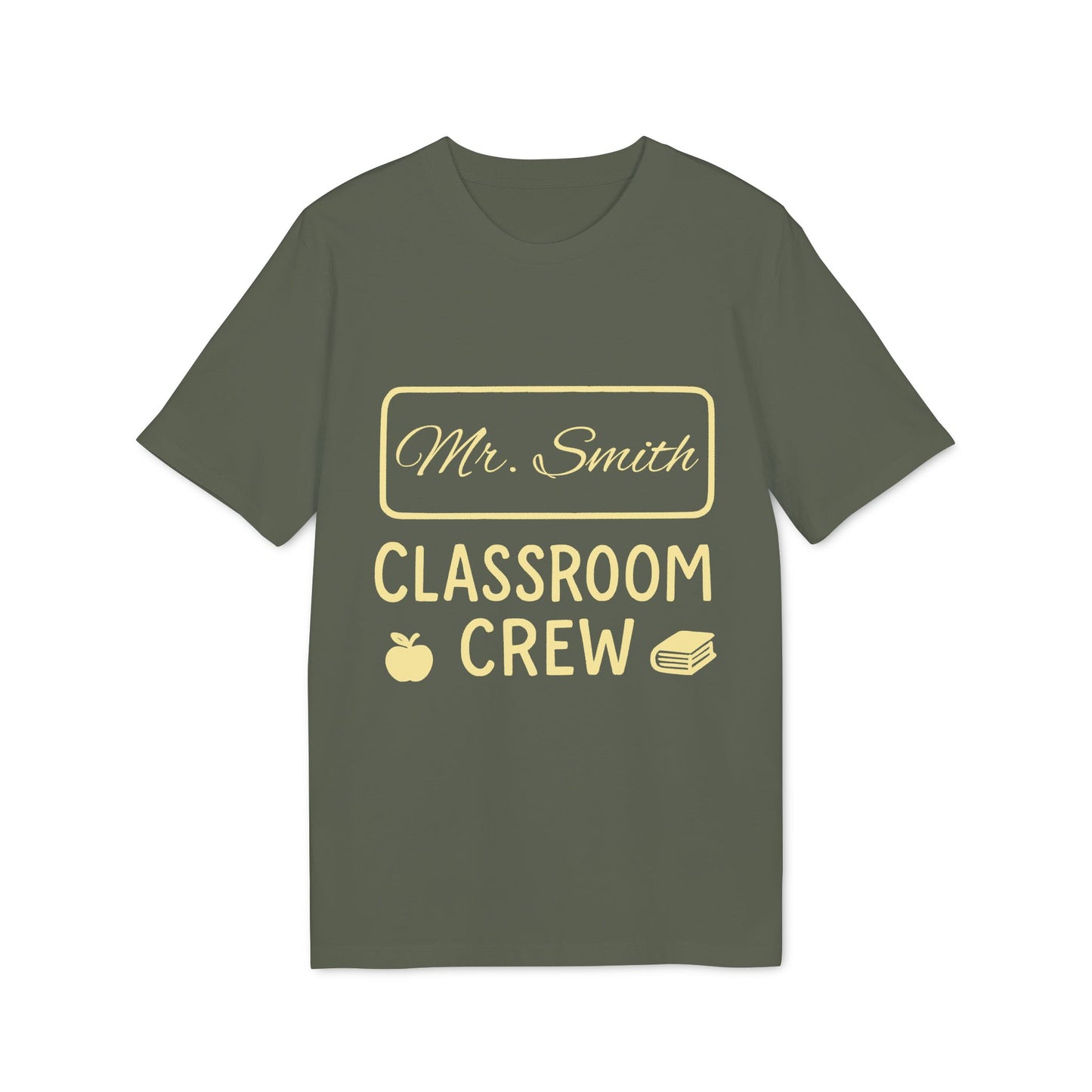 Teacher T-shirt 100% Organic Cotton T-Shirt Personalized Gift for Teacher
