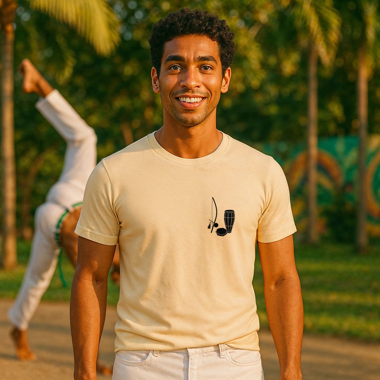 Capoeira Music Organic Cotton T-Shirt