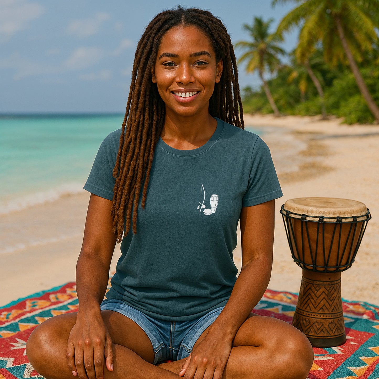 Capoeira Music Organic Cotton T-Shirt