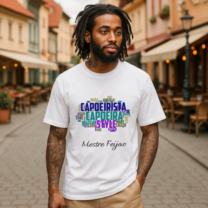 Capoeira Organic Cotton T-Shirt Eco Personalized