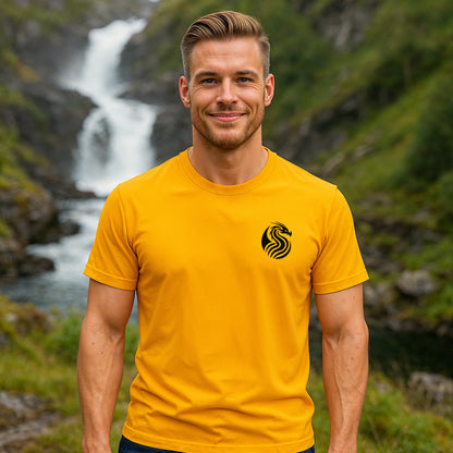 Algodon Organico 100% T-Shirt Joven Dragon