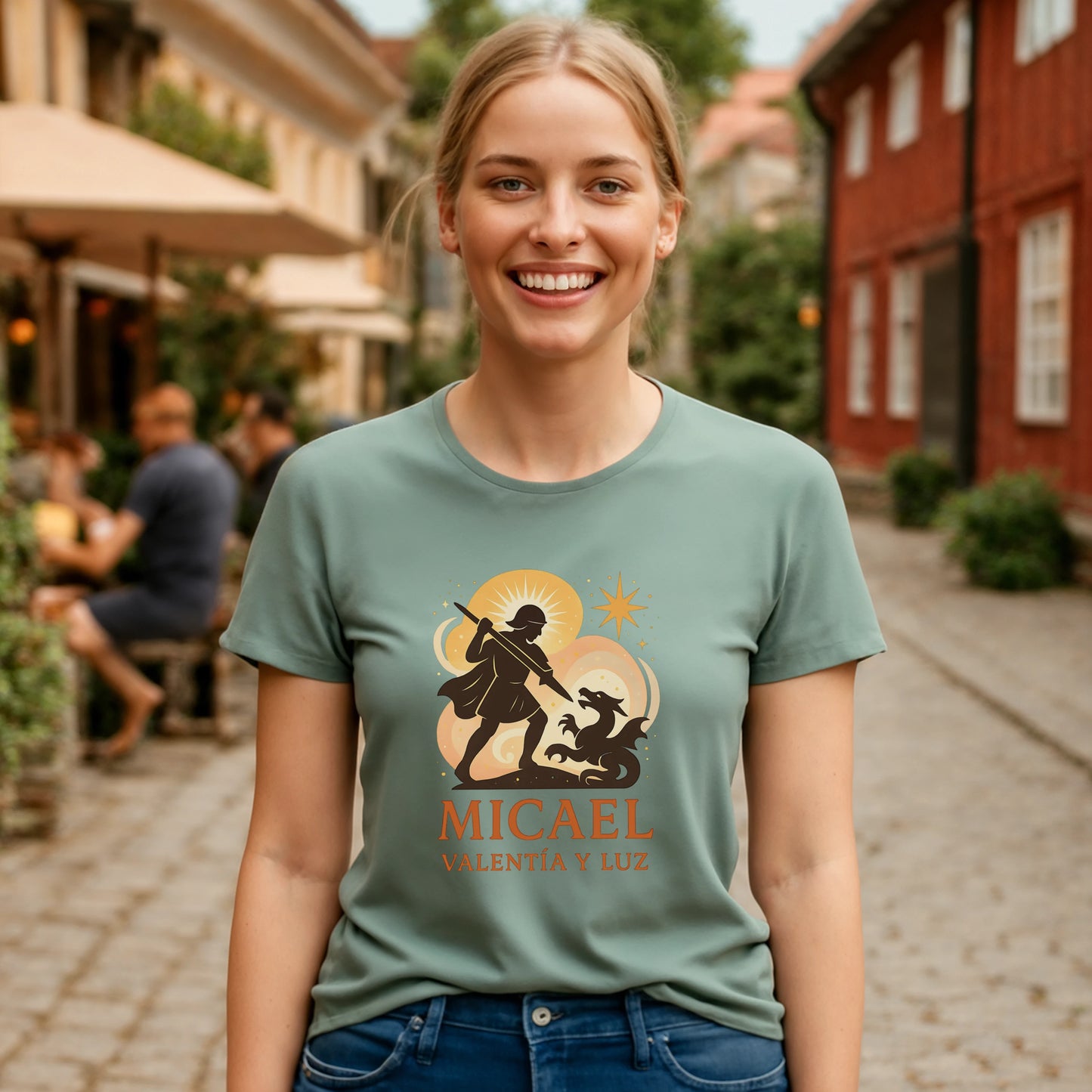 Micael Valentia y Luz Camiseta Orgánica