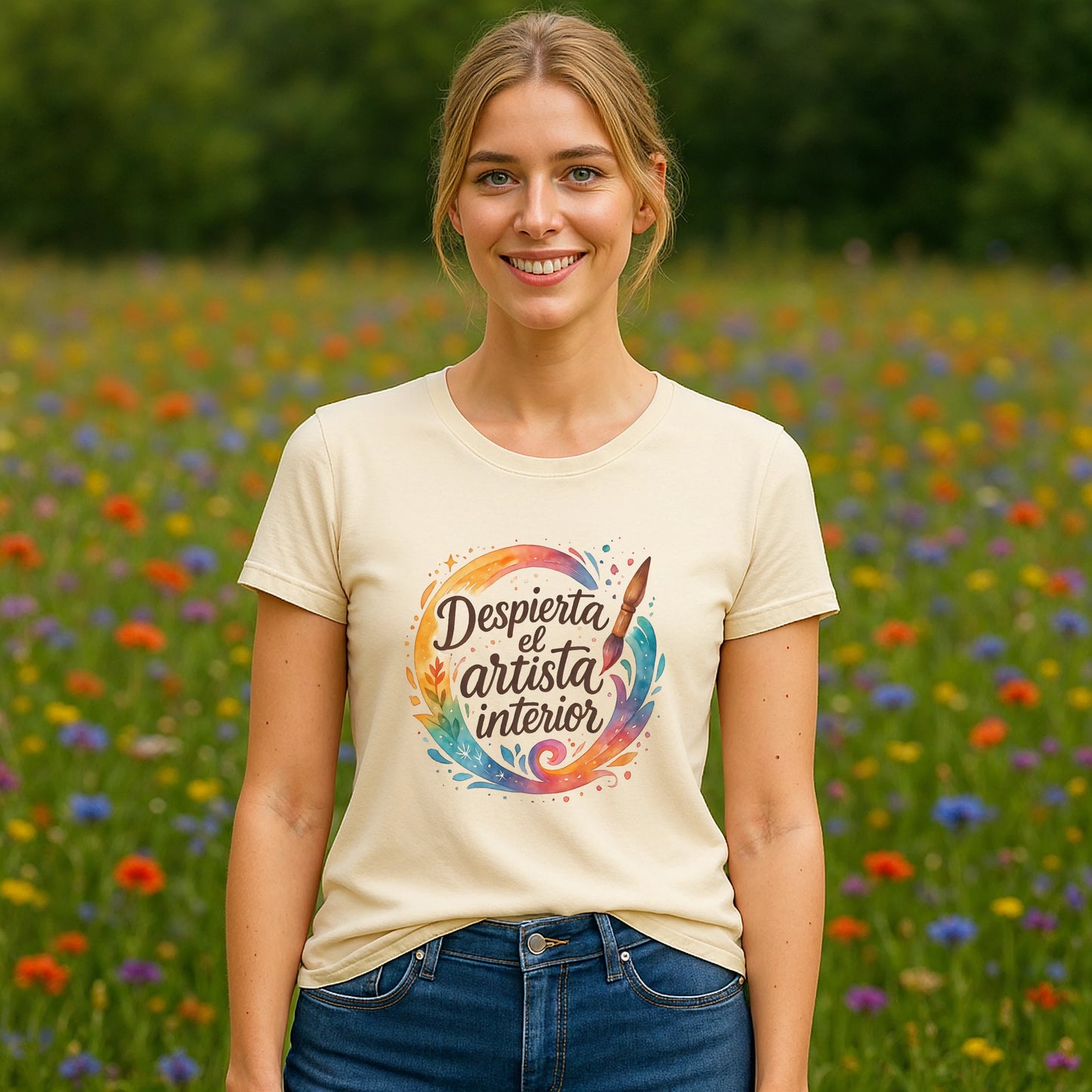 Despierta el Artista Interior Camiseta Orgánica Waldorf