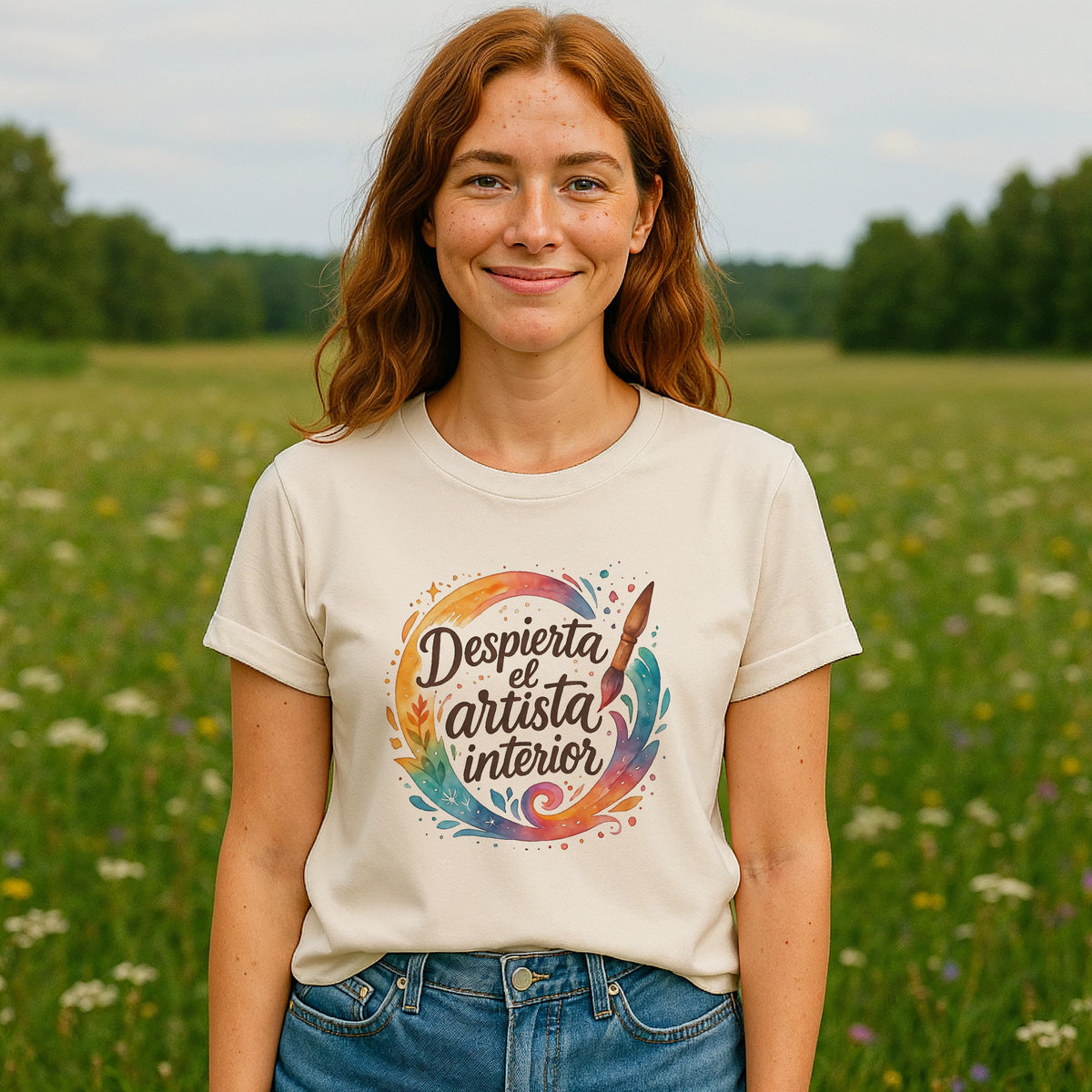 Despierta el Artista Interior Camiseta Orgánica Waldorf
