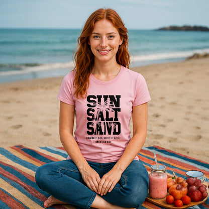 Sun Salt Sand Organic T-Shirt 100% Cotton