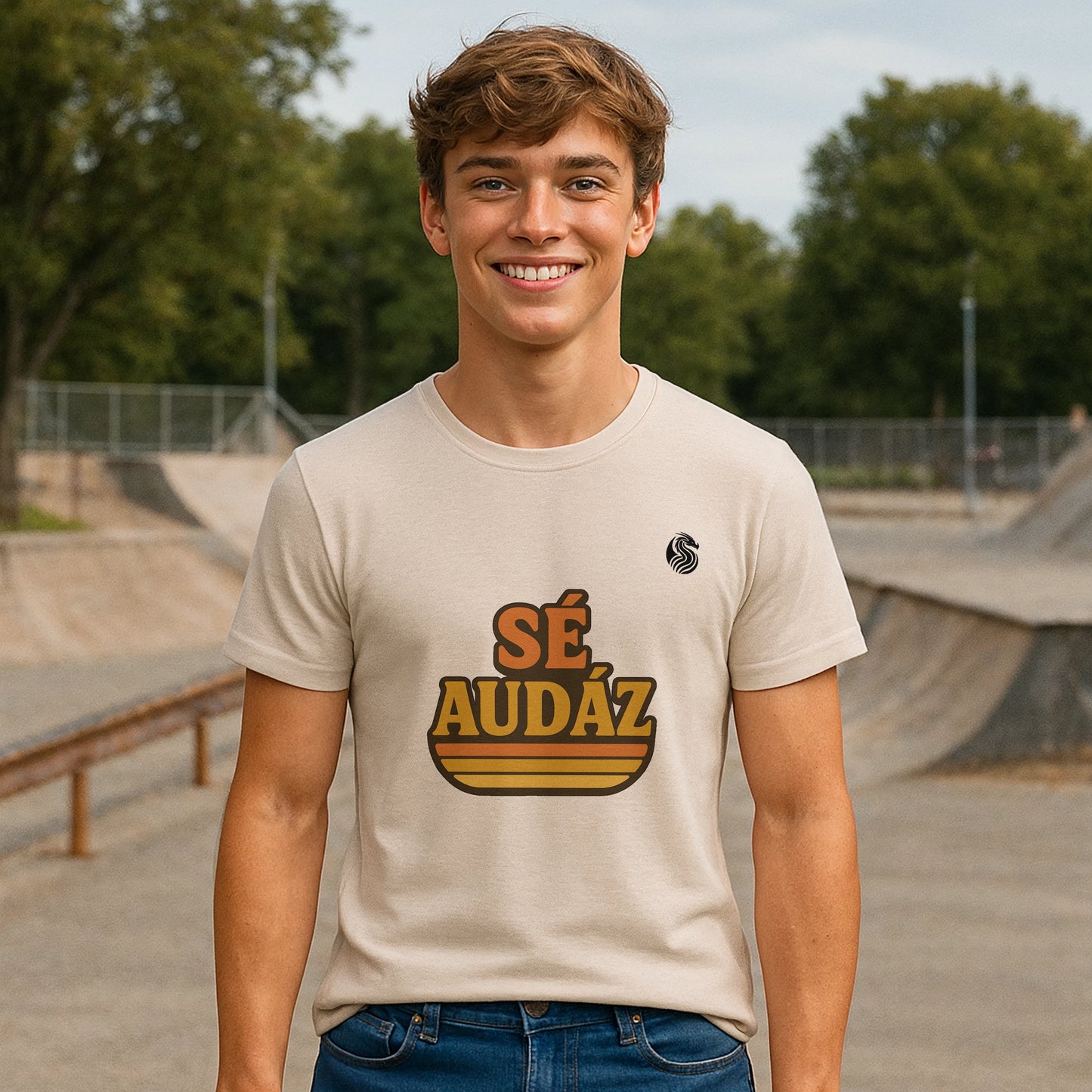 Sé Audaz Camiseta Ecológica Joven