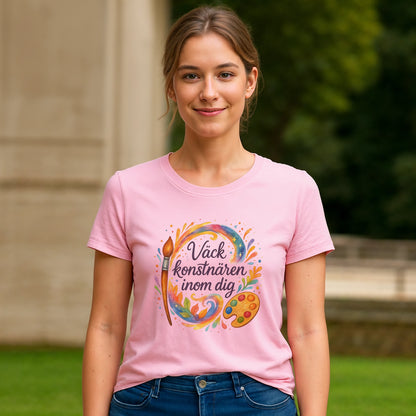 Väck konstnären inom dig ekologisk Waldorf T-shirt
