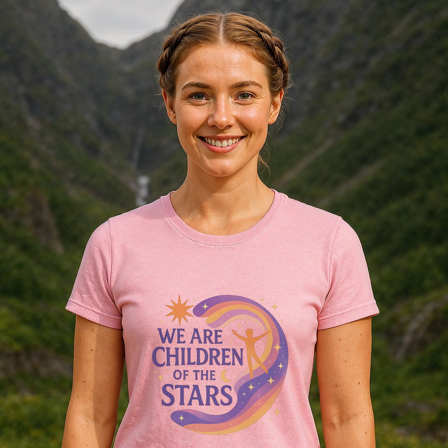 We are Children of the Stars Organic Cotton T-Shirt