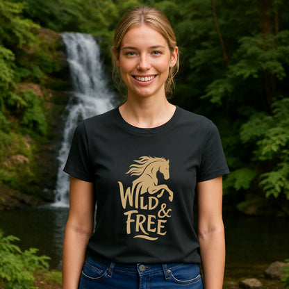 Wild and Free Organic Cotton T-Shirt