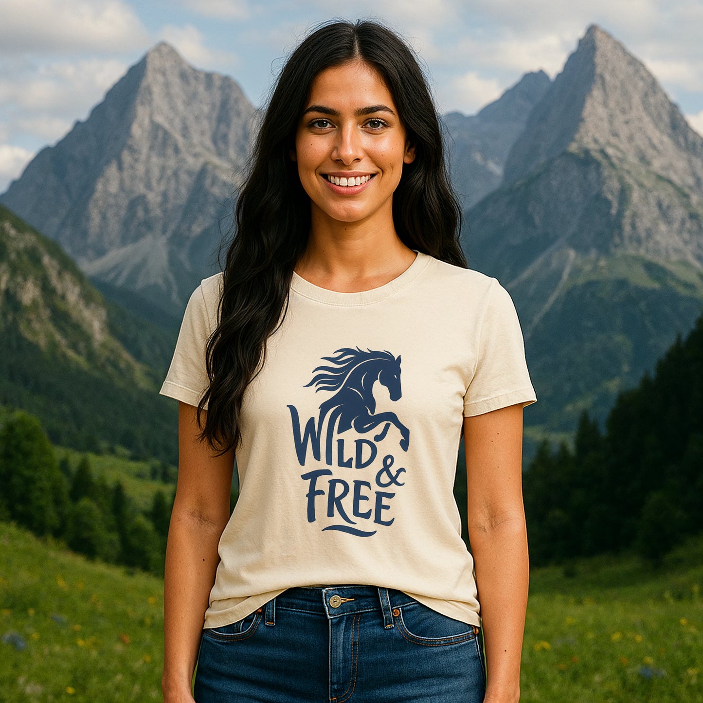 Wild and Free Organic Cotton T-Shirt
