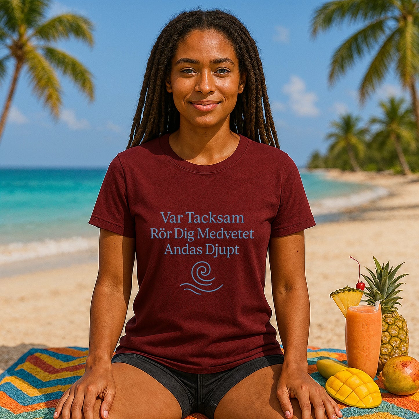 Yoga Ekologisk Bomull T-Shirt
