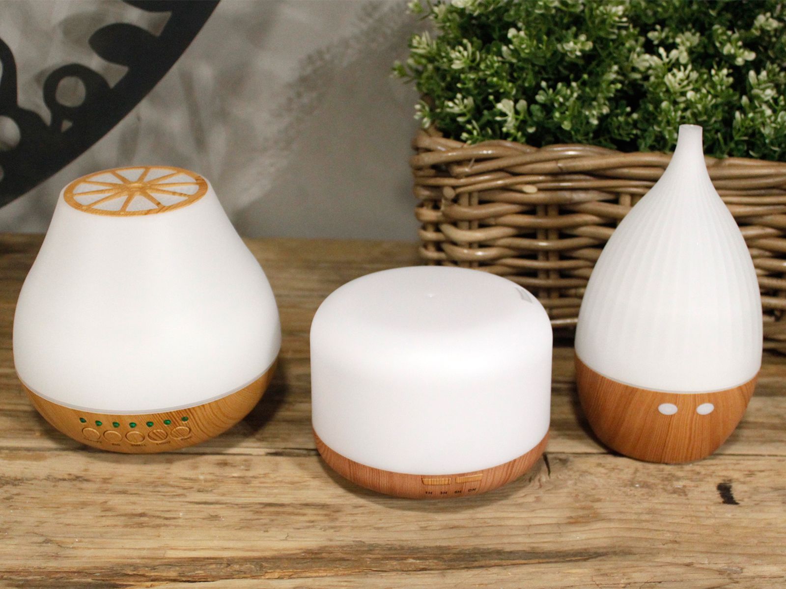 Alt-Tag: Aarhus Atomiser – Classic Pod – USB – Farbwechsel – Timer, Diffusor für ätherische Öle mit LED-Farbwechsellicht und Timer