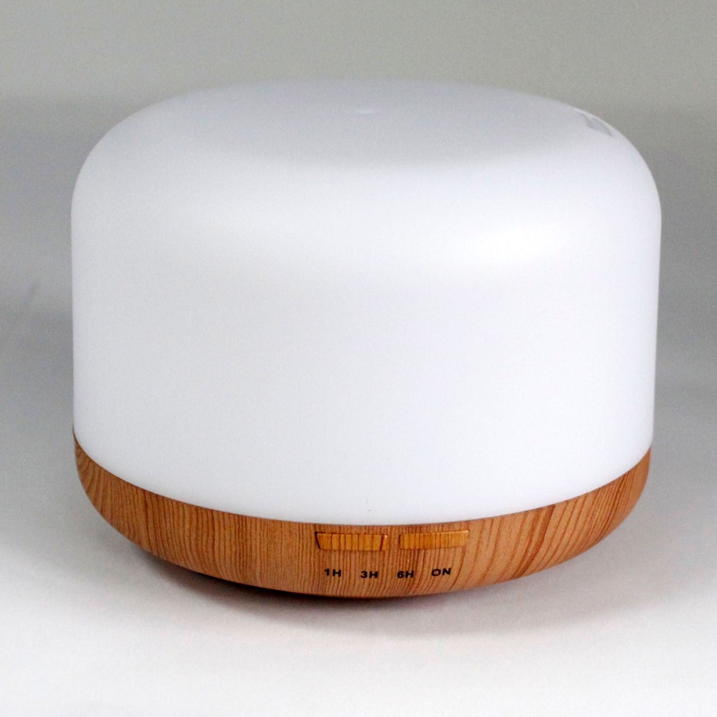 Alt-Tag: Aarhus Atomiser – Classic Pod – USB – Farbwechsel – Timer Öl-Diffusor mit Basis in Holzoptik und Timer