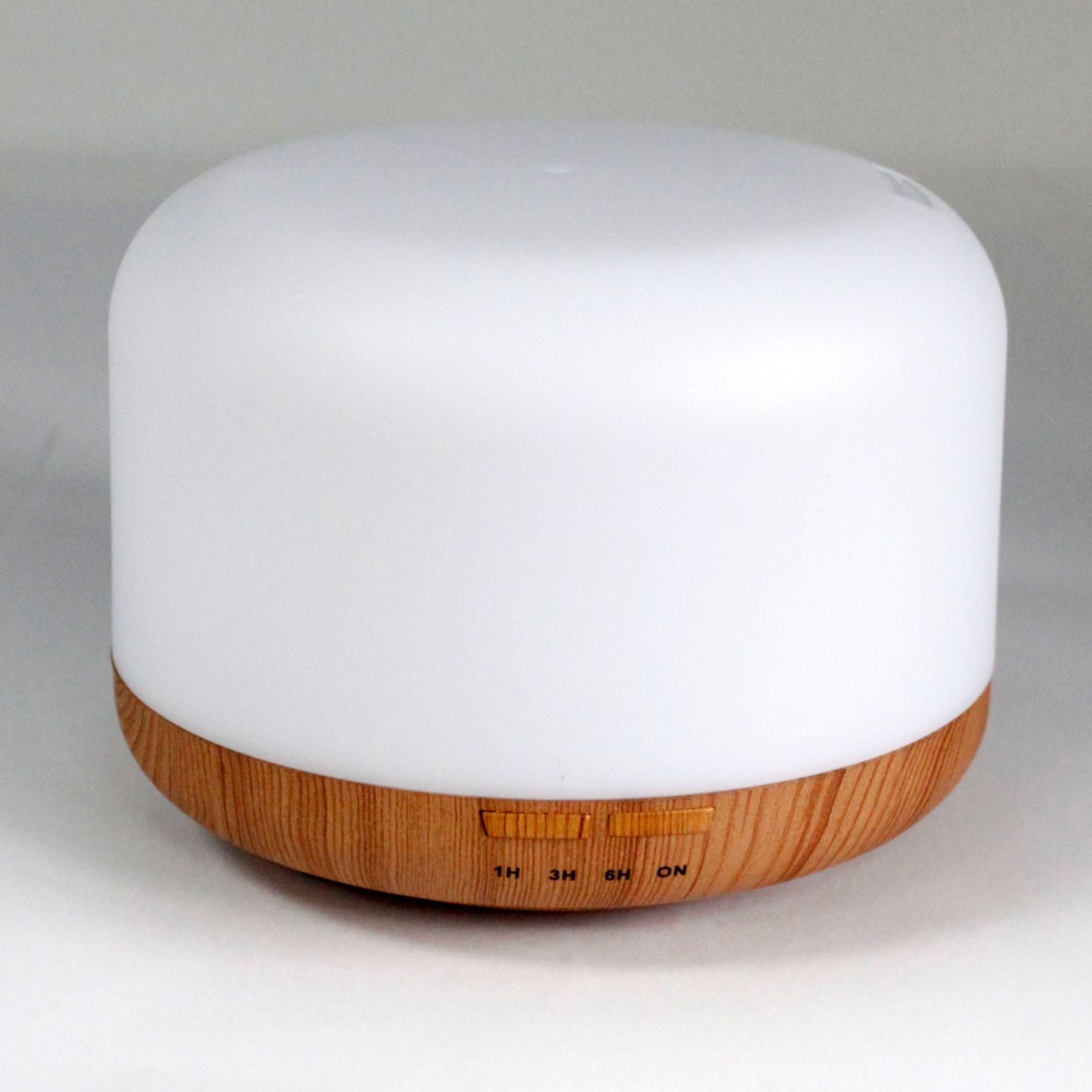 Alt-Tag: Aarhus Atomiser – Classic Pod – USB – Farbwechsel – Timer Öl-Diffusor mit Basis in Holzoptik und Timer