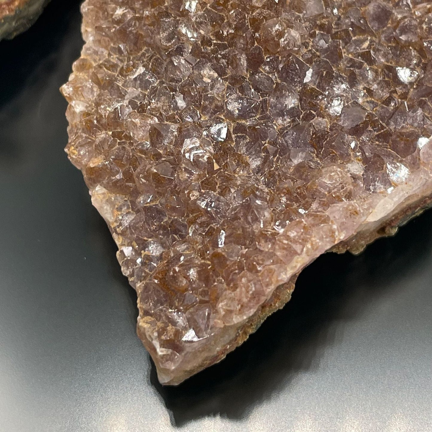 Amethyst Mineral Specimens – Approx. 20 Pieces close-up of rough purple crystal cluster mineral specimen on dark background