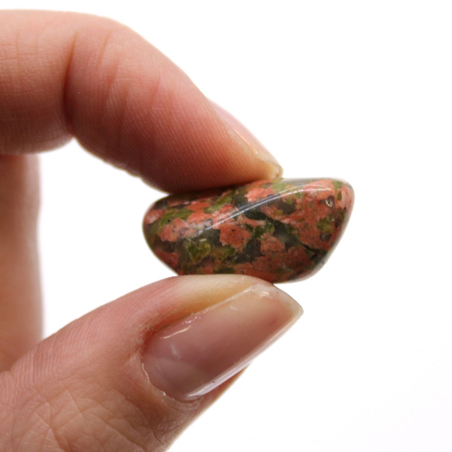 Unakite Gemstone Tumble Stones – 24 Pack