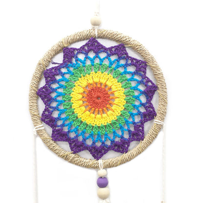 Seagrass Dream Catcher – Medium Rainbow