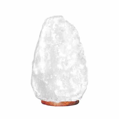 Crystal Rock Himalayan Salt Lamp with Base – Approx. 8–10 KG