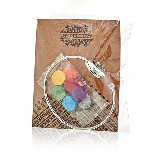 Aromaterapi Smycke Kristallarmband - Trollslända - 20mm