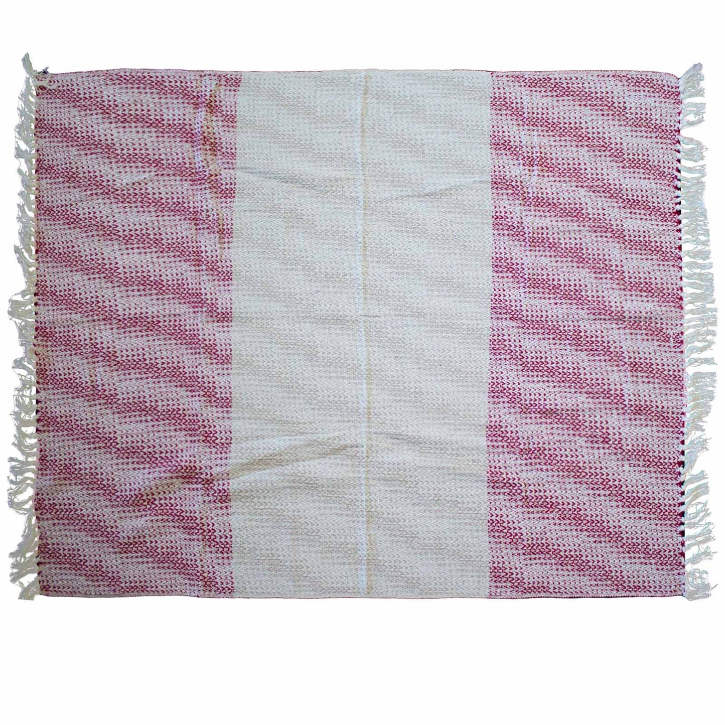 Boho Comfort Throw – Ruby Two Tone