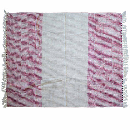Boho Comfort Throw – Ruby Two Tone