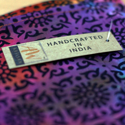 Väggkonst i bomull – Världen