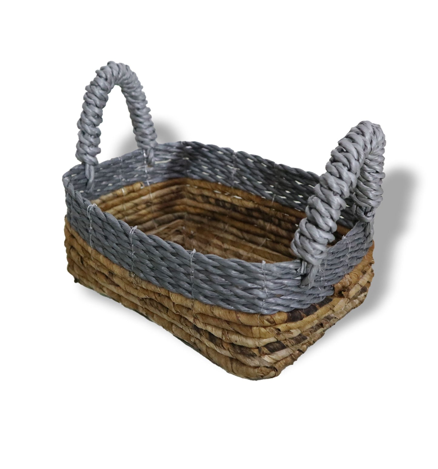 Banana Leaf Square Baskets – Set of 3